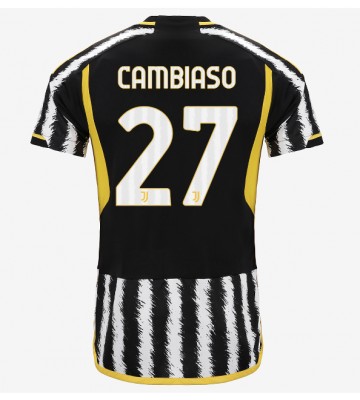 Juventus Andrea Cambiaso #27 Replika Hjemmebanetrøje 2023-24 Kortærmet